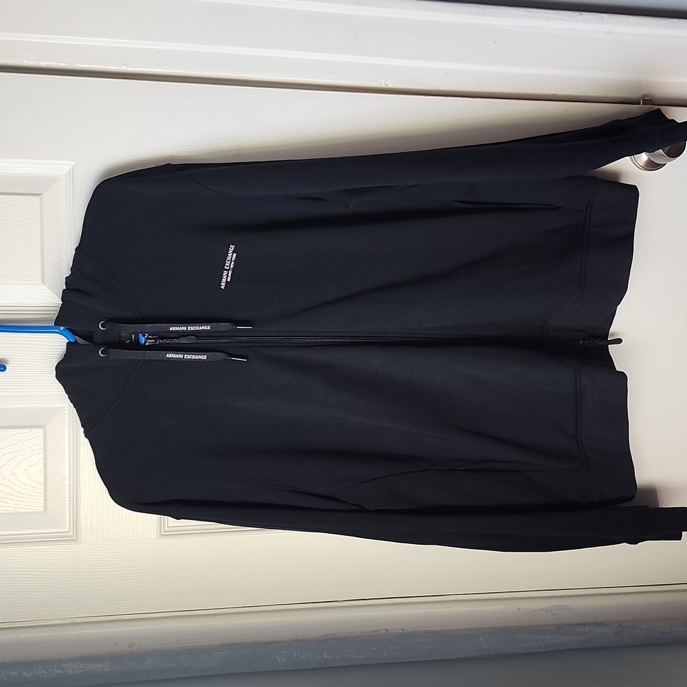 Armani Exchange Milano New York Zip-Up Hoodie